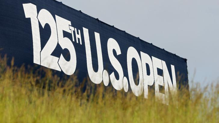 Sign for 125th US Open at Oakmont